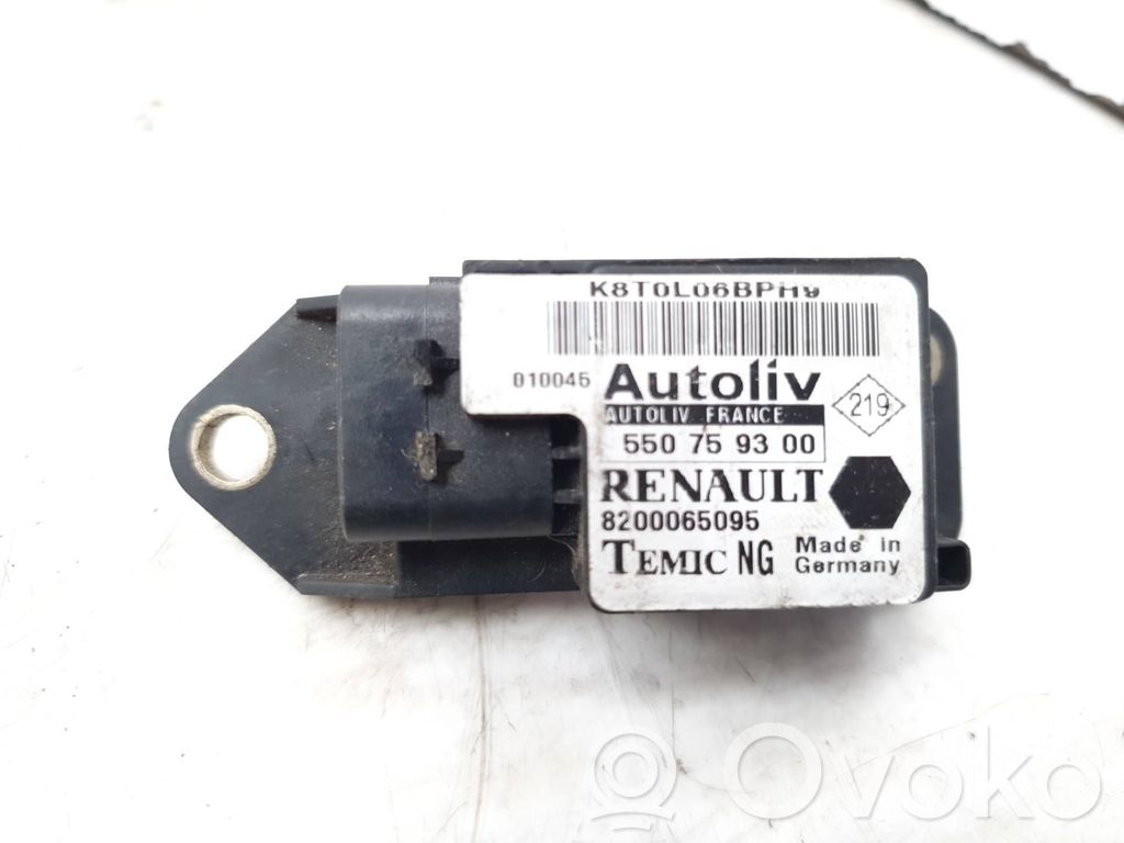 Renault Kangoo I Airbagsensor Crashsensor Drucksensor 