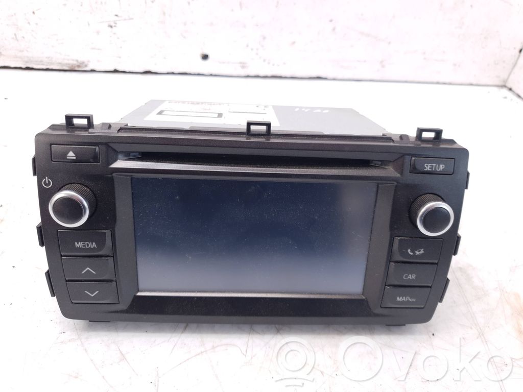 Toyota Auris E180 Panel / Radioodtwarzacz CD/DVD/GPS 