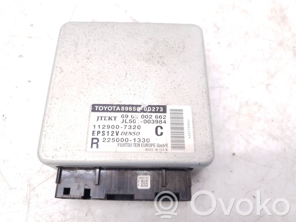 Toyota Yaris Moduł / Sterownik wspomagania kierownicy 