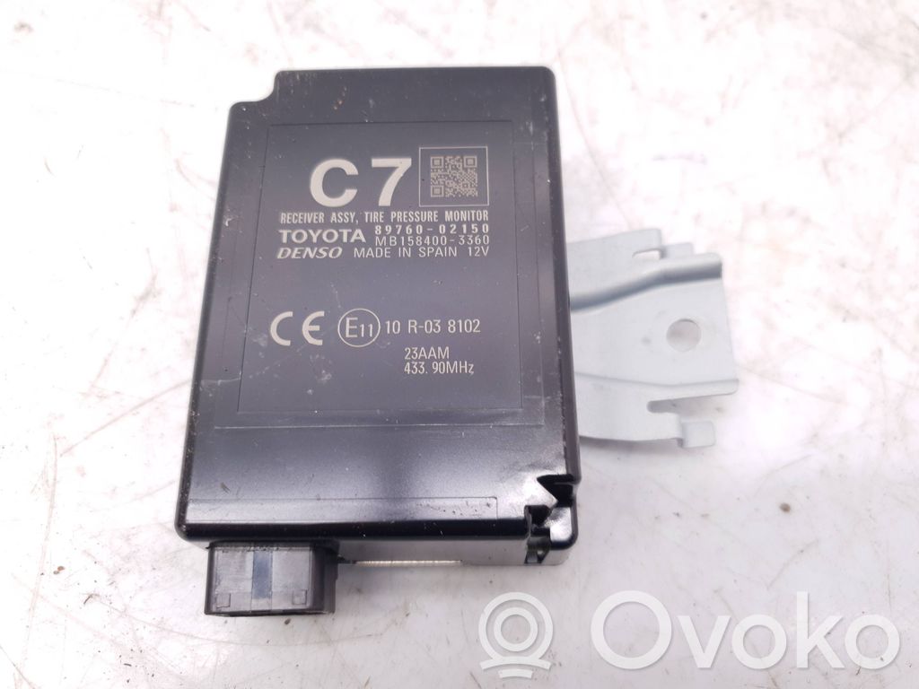Sterownik / Moduł kontroli ciśnienia w oponach   8976002150,MB1584003360,10R03810