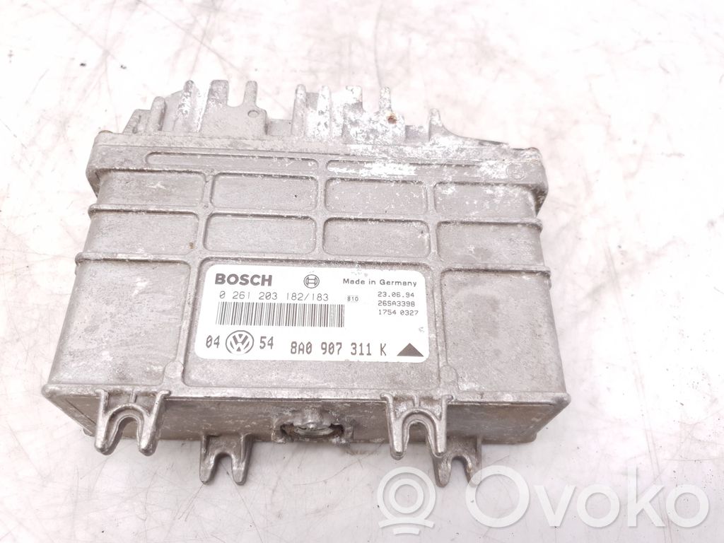 Engine control unit/module   0261203182,8A0907311K,26SA3398