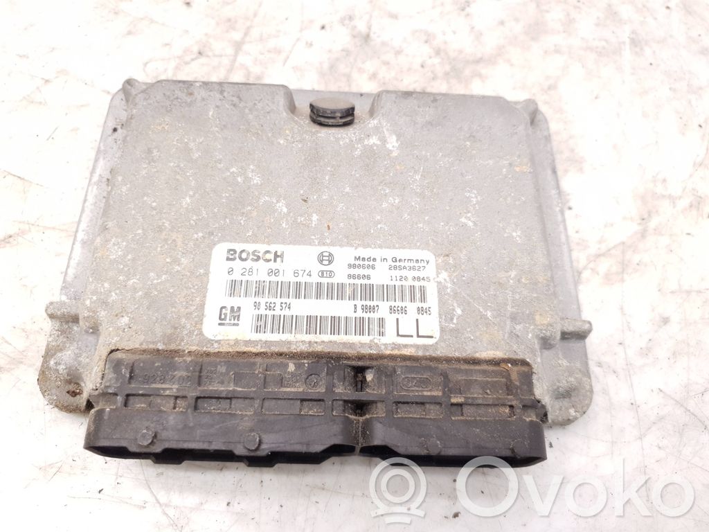 Opel Astra G Unitate/modul de control motor 
