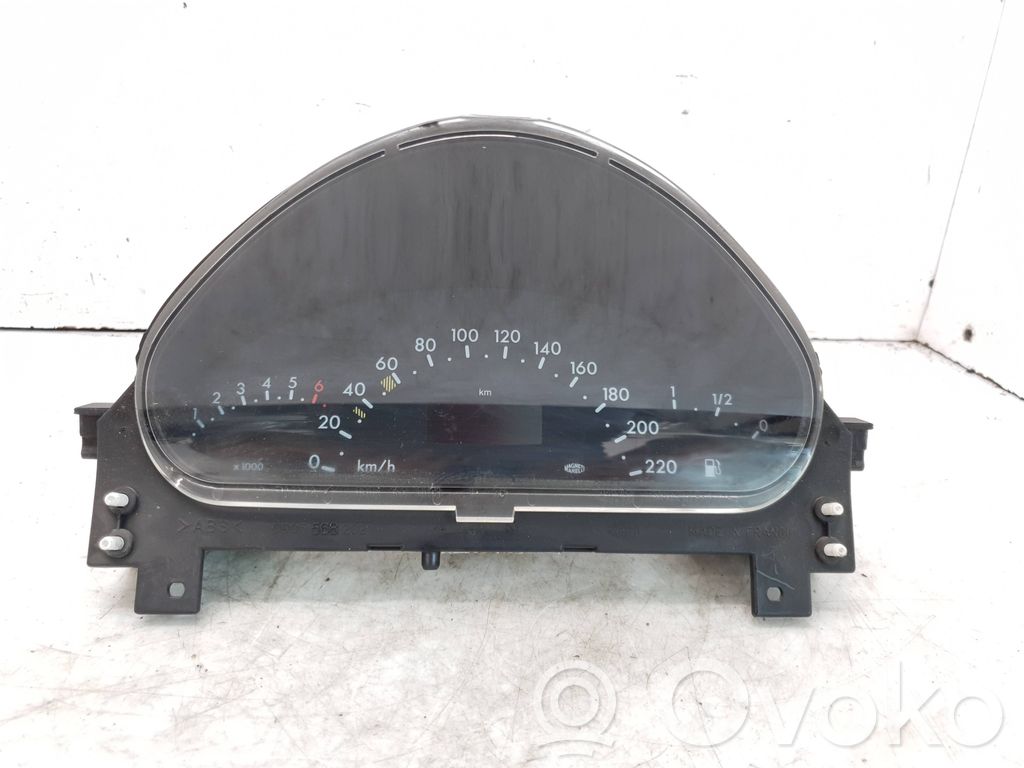 Mercedes-Benz A W168 Vitezometru (grup de instrumente) 