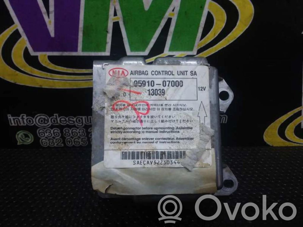 KIA Picanto Airbag control unit/module 