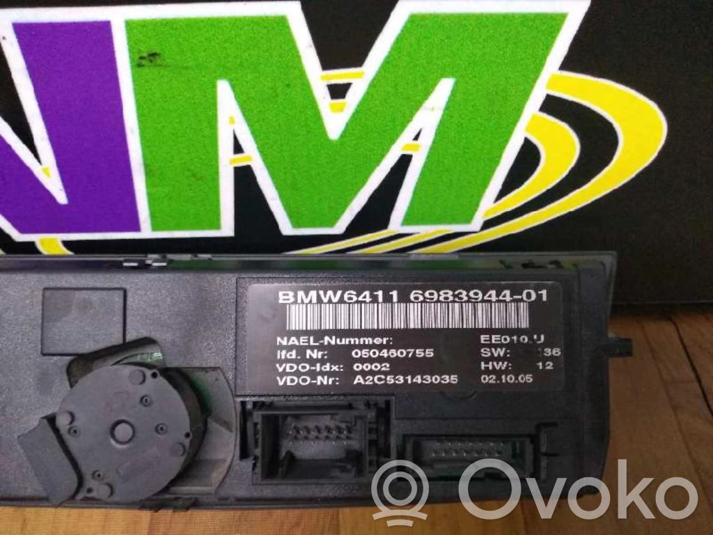 BMW 1 E81 E87 Panel klimatyzacji 