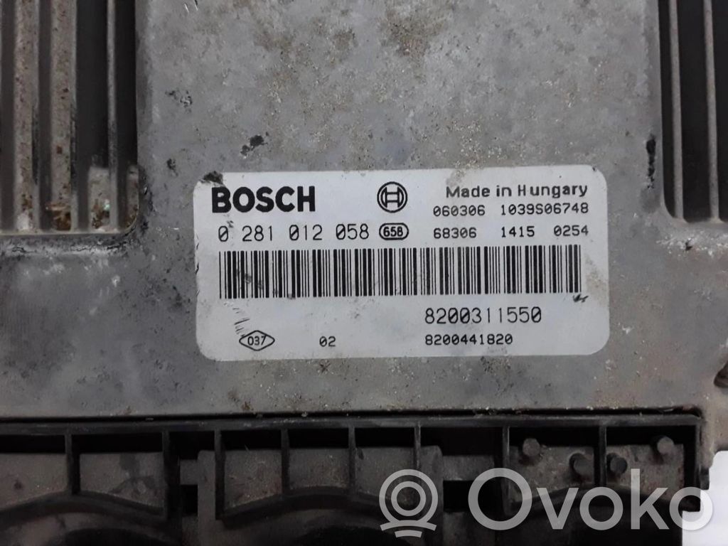 Engine control unit/module ECU   0281012058