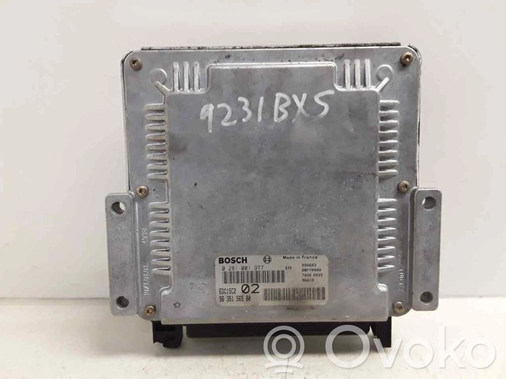 Engine control unit/module ECU   0281001977
