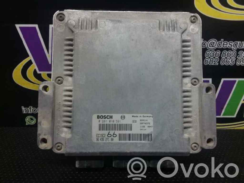 Unité de commande, module ECU de moteur   0281010591