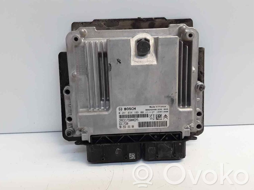 Engine control unit/module ECU   0281034189