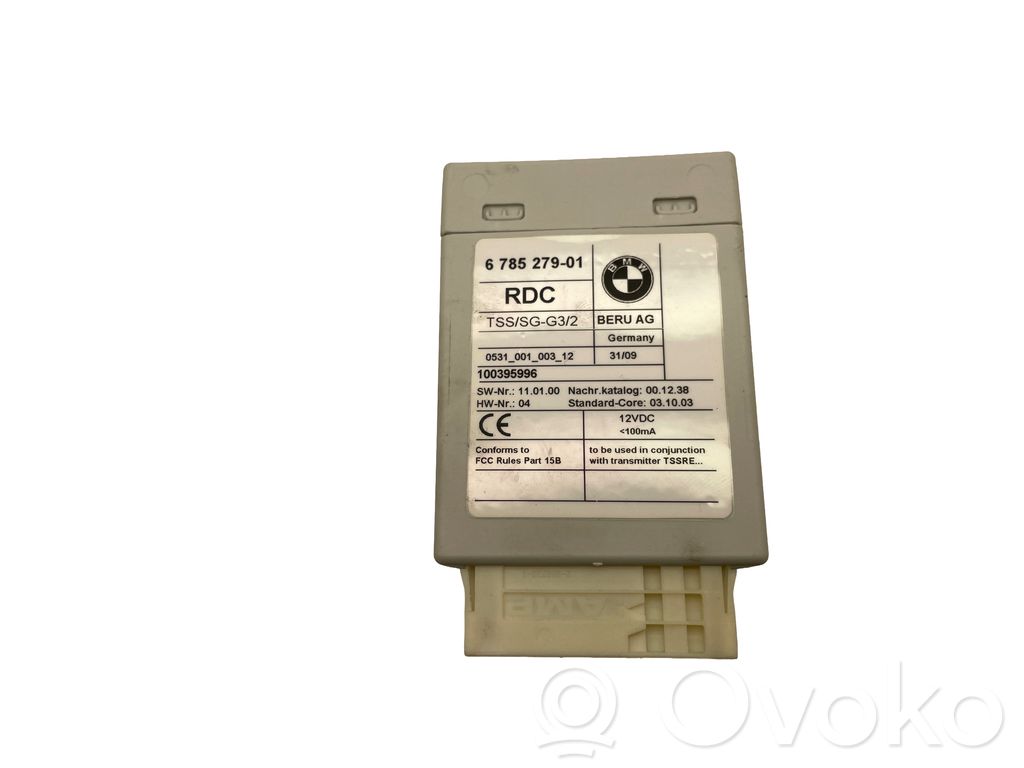 BMW 5 E60 E61 Tire pressure control unit 