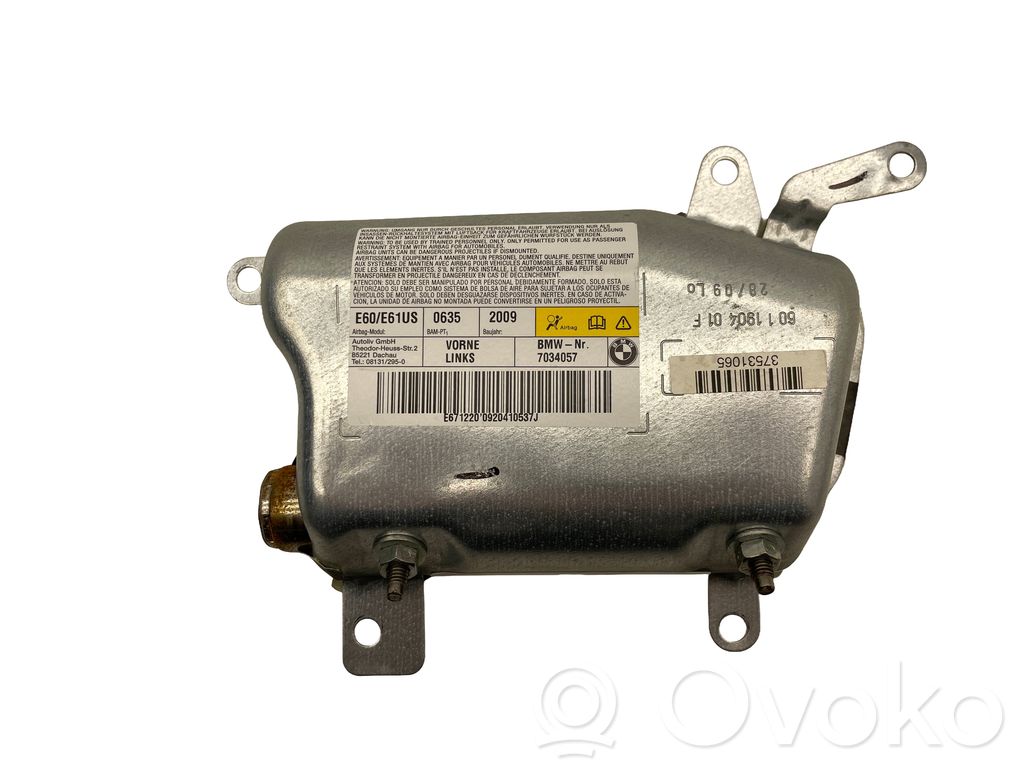 BMW 5 E60 E61 Front door airbag 