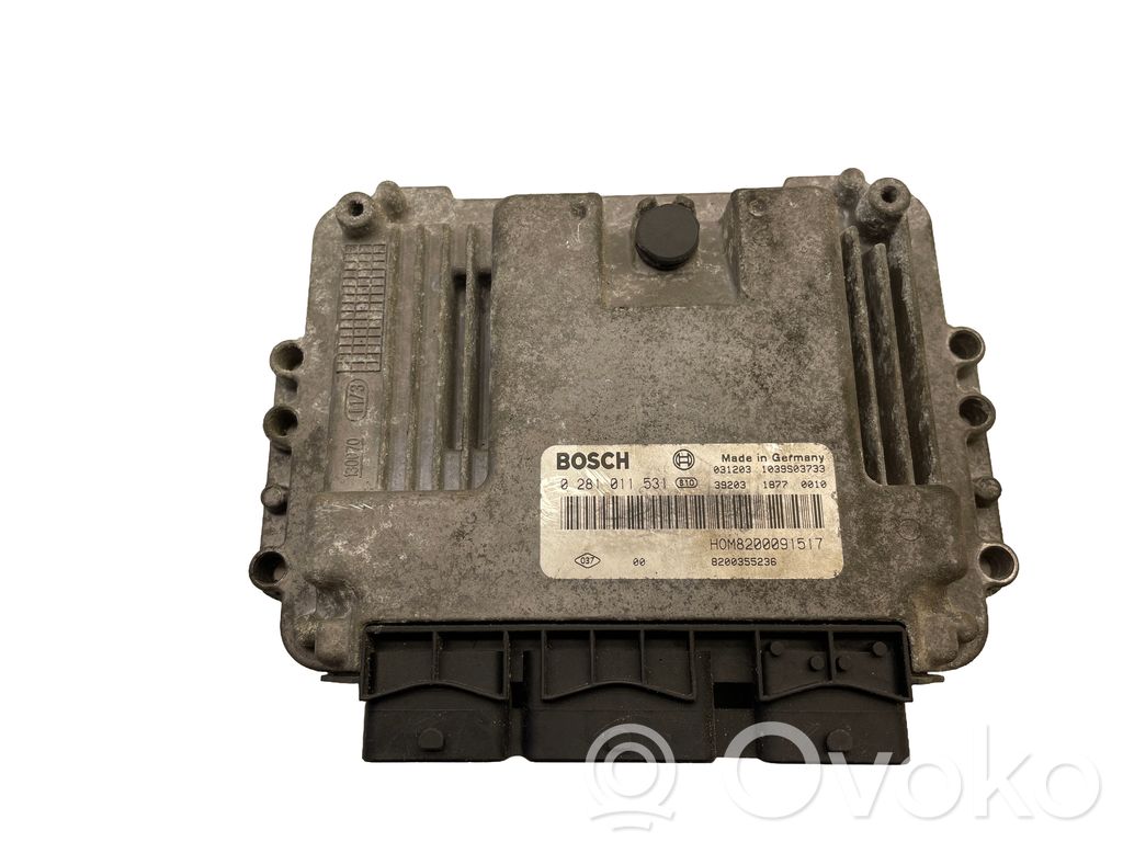 Opel Vivaro Sterownik / Moduł ECU 