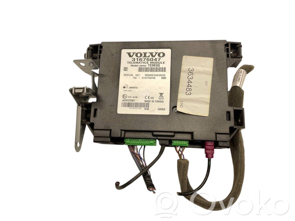Volvo XC60 Other control units/modules 