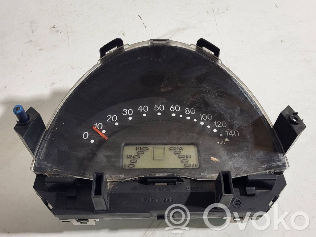 Smart ForTwo I Speedometer (instrument cluster) 