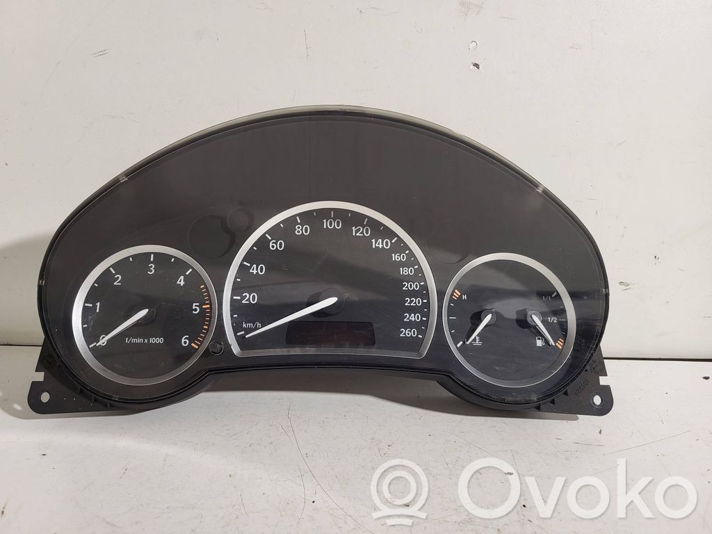 Saab 9-3 Ver2 Spidometras (prietaisų skydelis) 