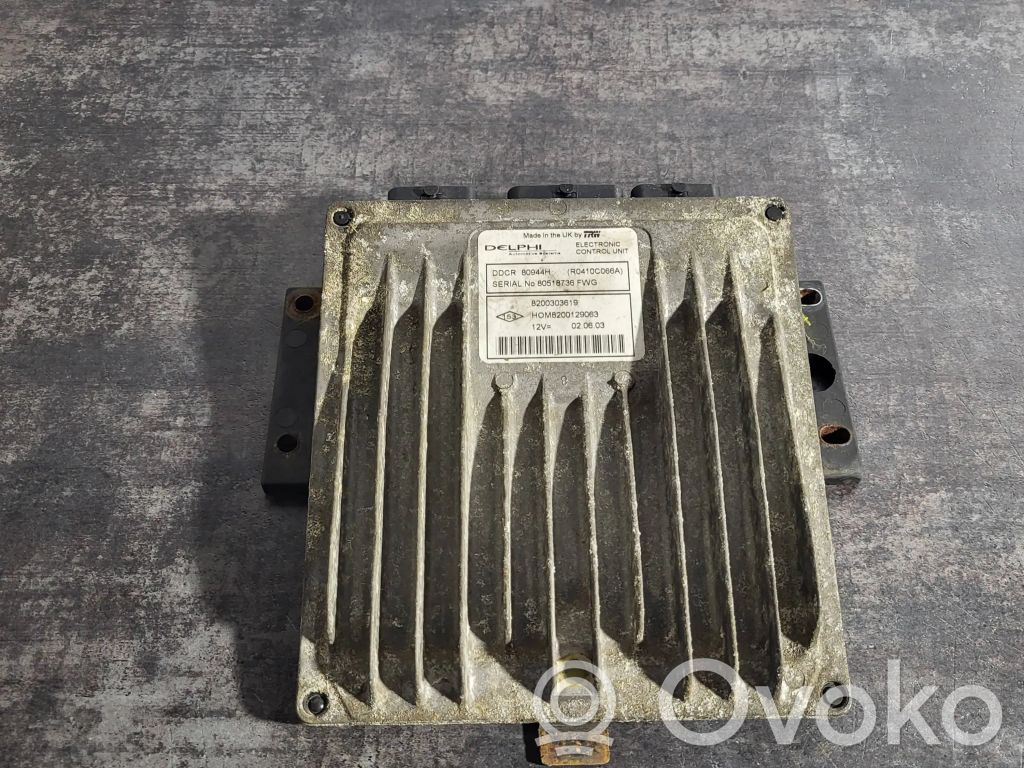 Renault Clio II Engine control unit/module 