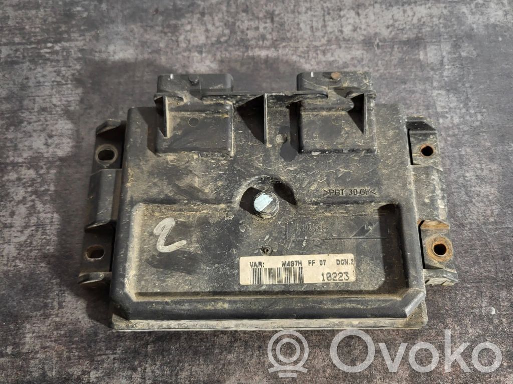 Engine control unit/module   9646260280,9641390180,R04080026D