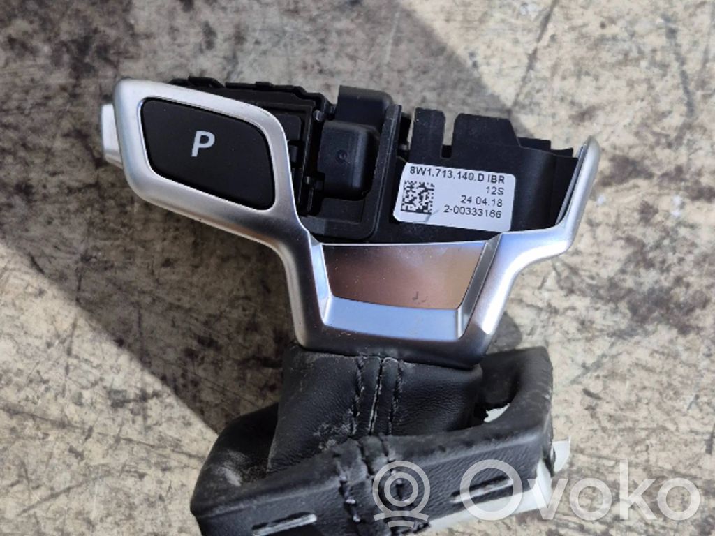 Audi A5 Sportback 8TA Gear lever shifter trim leather/knob 