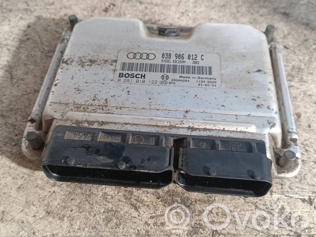 Engine control unit/module   038906012C,28SA4204,0281010122