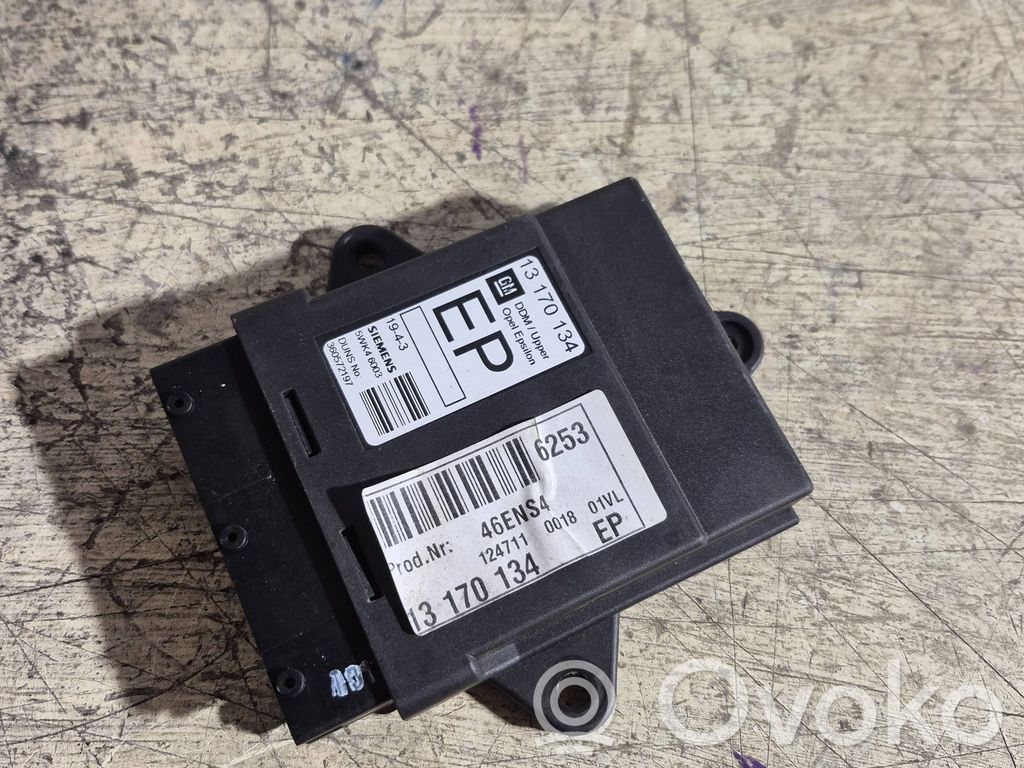 Unité de commande module de porte   13170134,124711