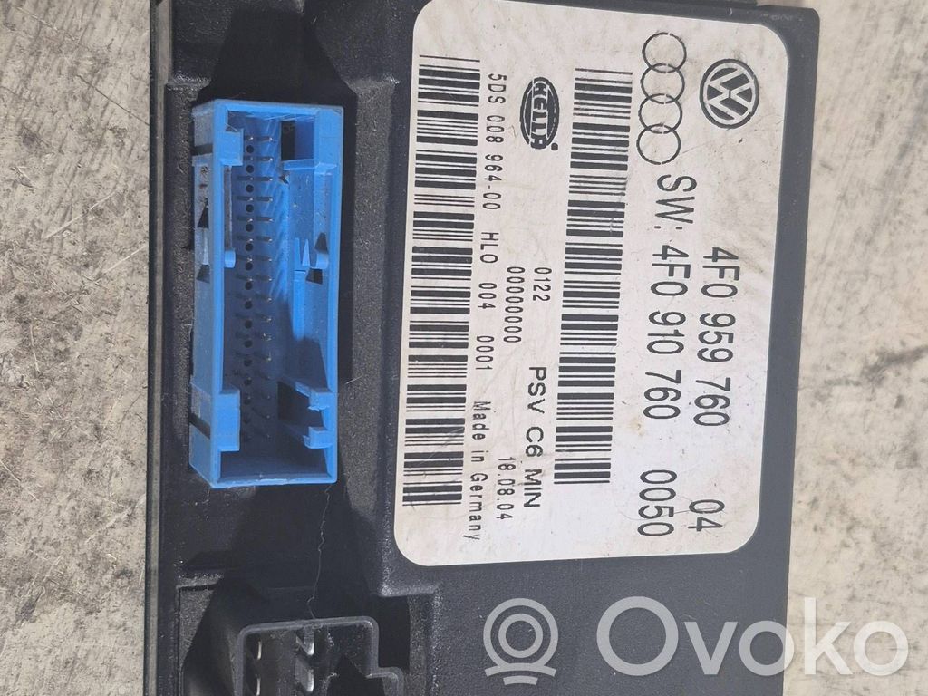 Audi A6 S6 C6 4F Seat control module 