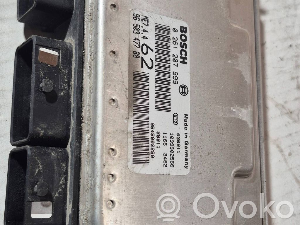 Citroen C2 Engine control unit/module 