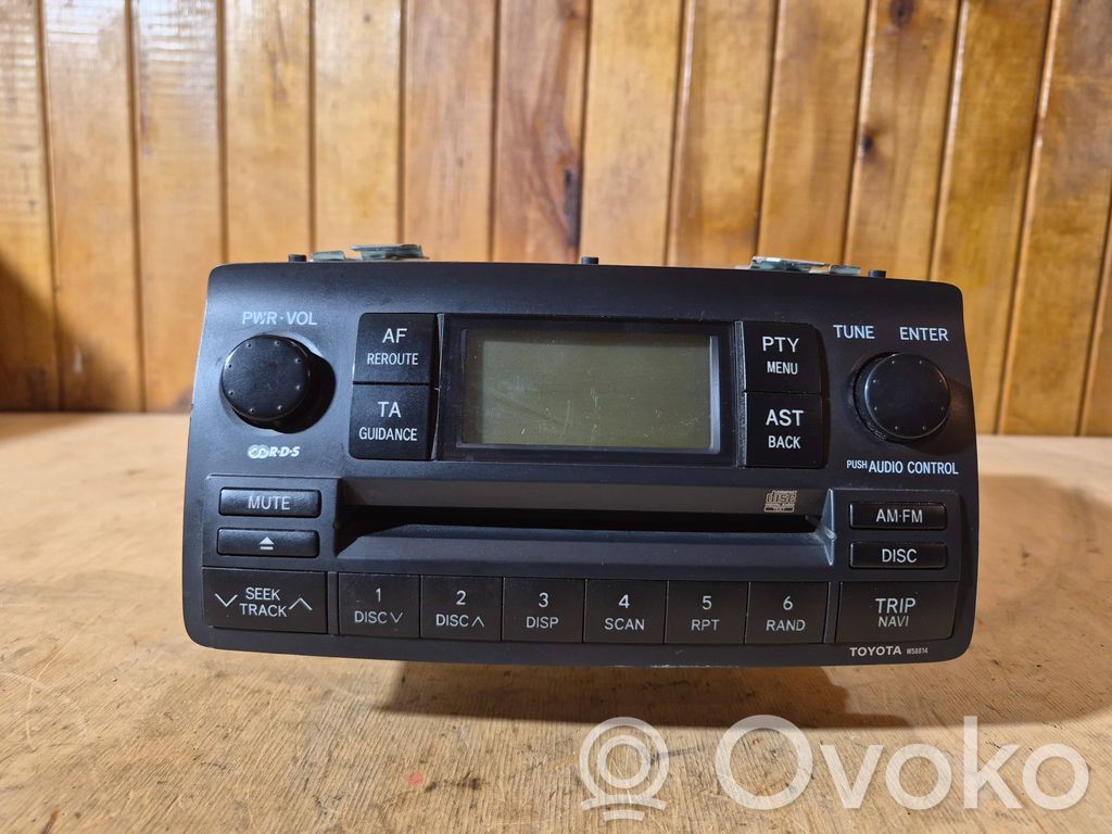 Toyota Corolla E120 E130 Unité principale radio / CD / DVD / GPS 