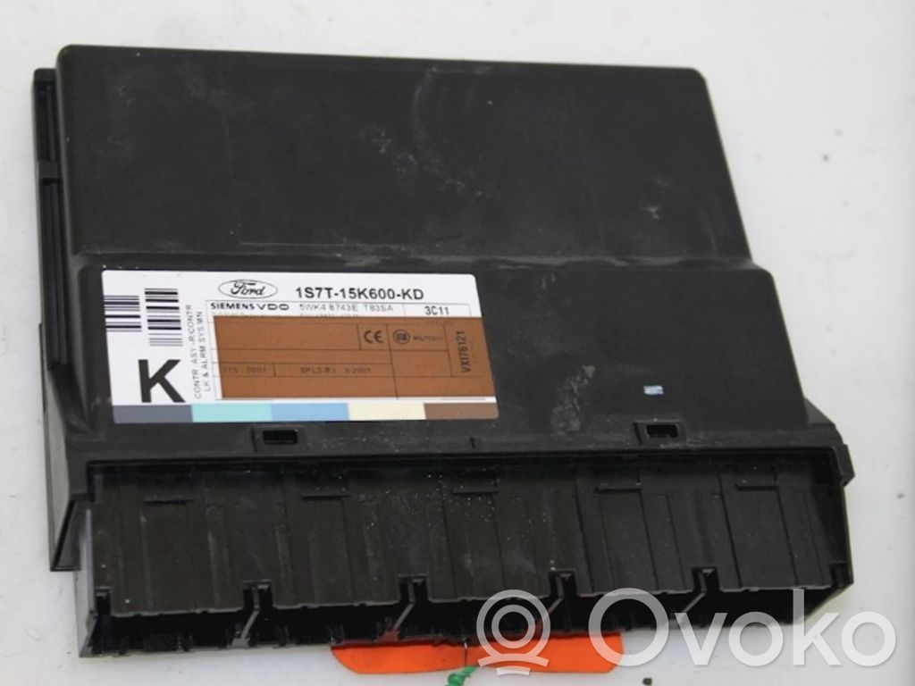 Ford Mondeo Mk III Unité de commande / module de verrouillage centralisé porte
