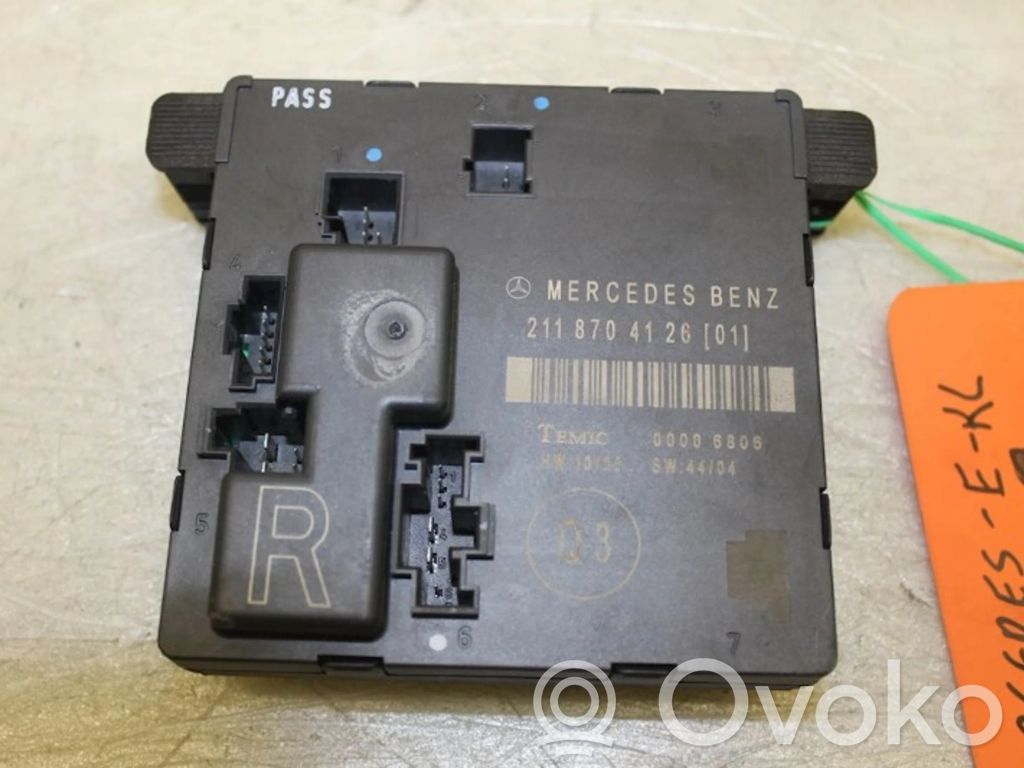 Mercedes-Benz E W213 Other control units/modules 