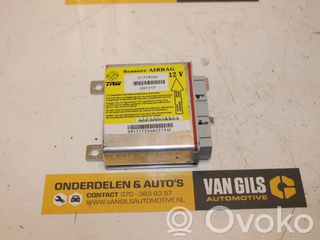 Fiat Panda II Module de contrôle airbag 
