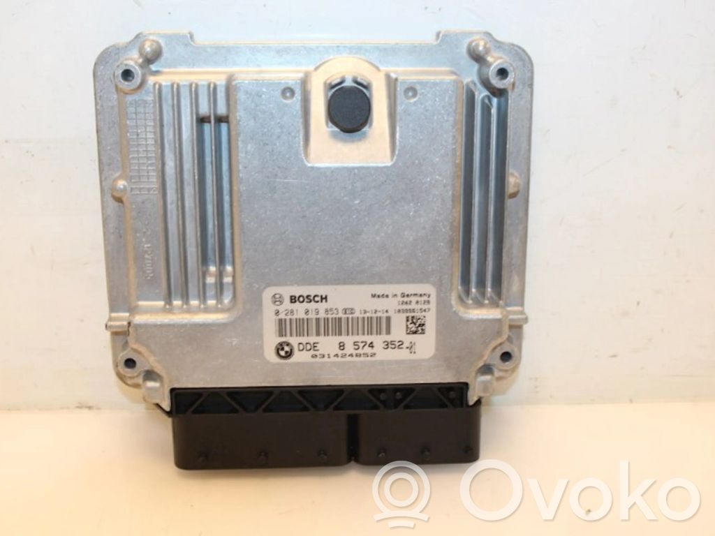 Unidad de control/módulo del motor   8574352,0281019853,0281019853,8574352