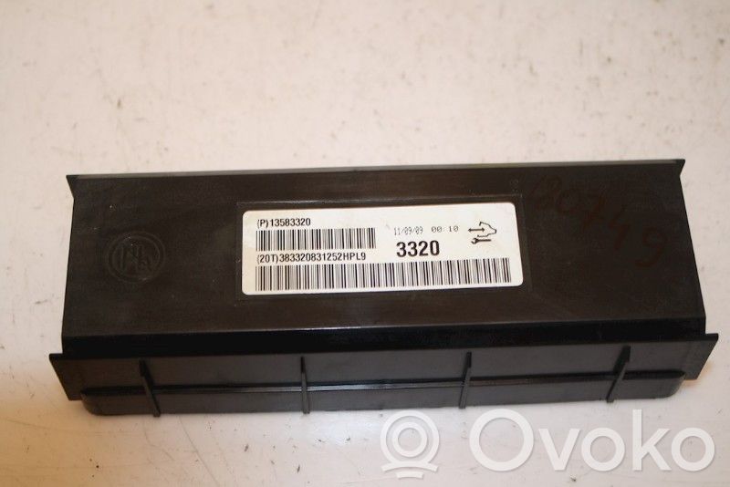 Opel Insignia A Climate control unit 