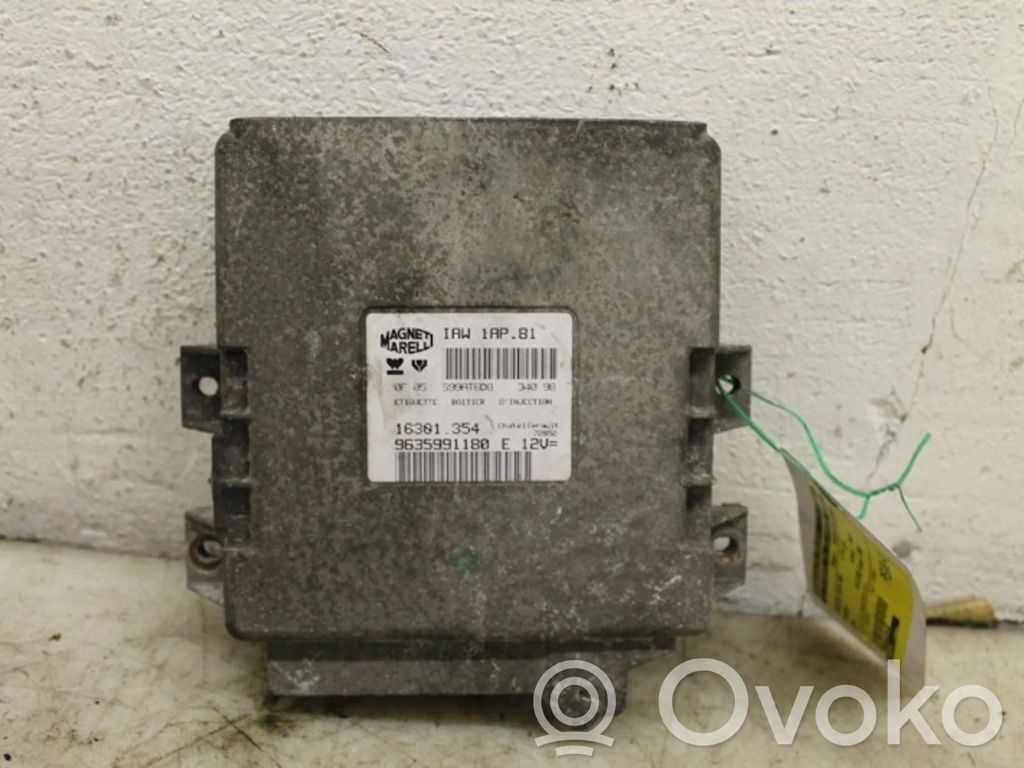 Peugeot 206 Engine control unit/module 