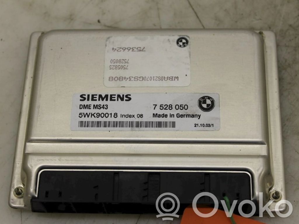 BMW 5 E39 Engine control unit/module 