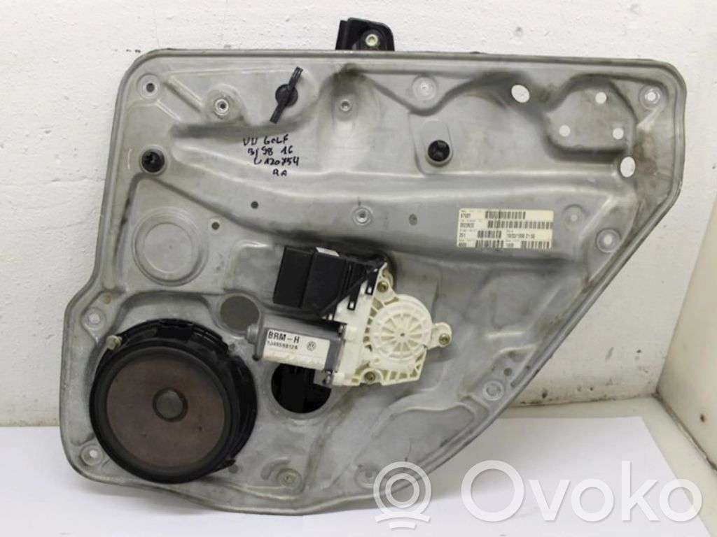 Volkswagen Golf IV Ręczny podnośnik szyby drzwi tylnych 