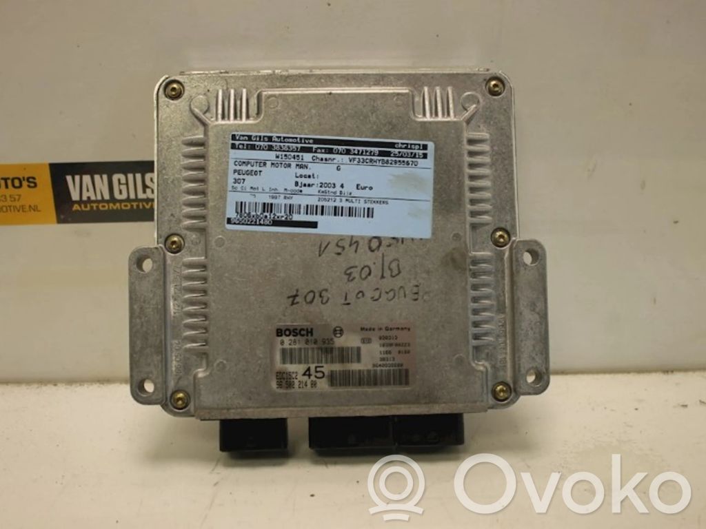 Peugeot 307 Unitate/modul de control motor 