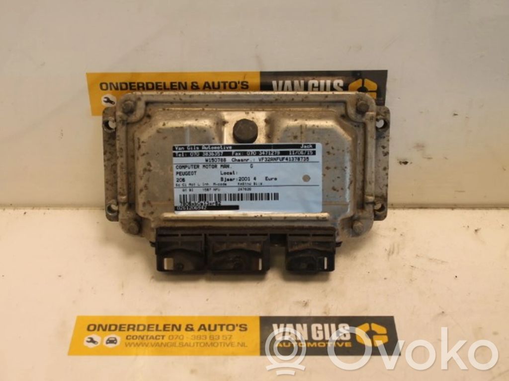 Unidad de control/módulo del motor   0261206942,9638783480,0261206942,9638783480