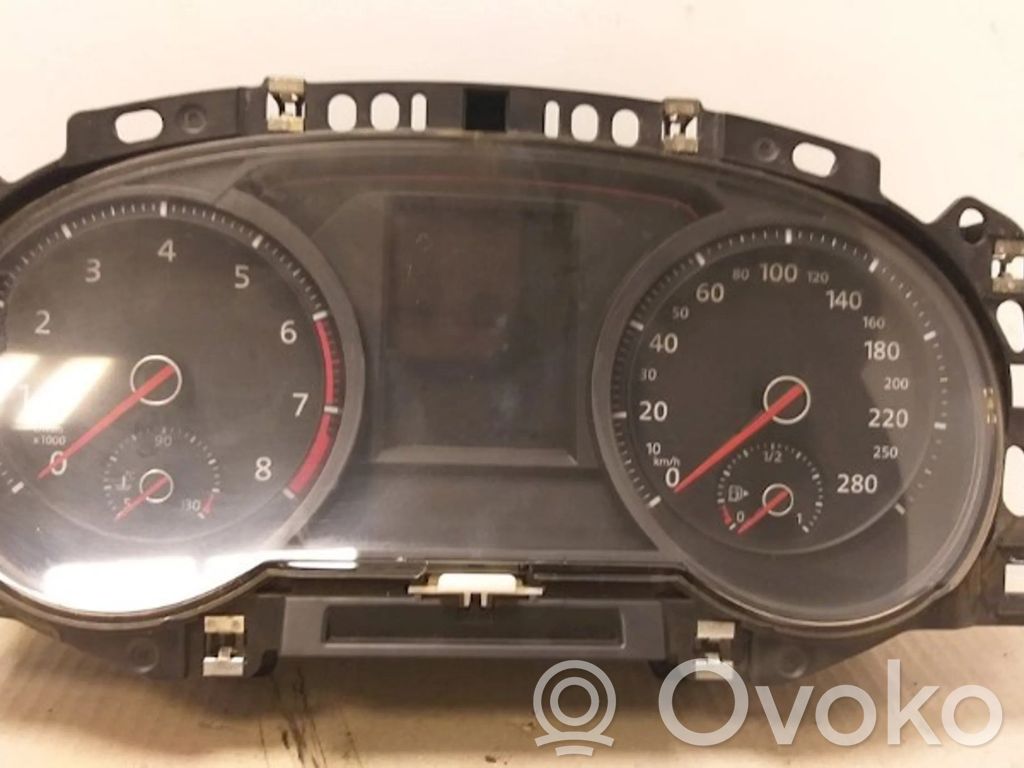 Volkswagen Golf VII Compteur de vitesse tableau de bord 