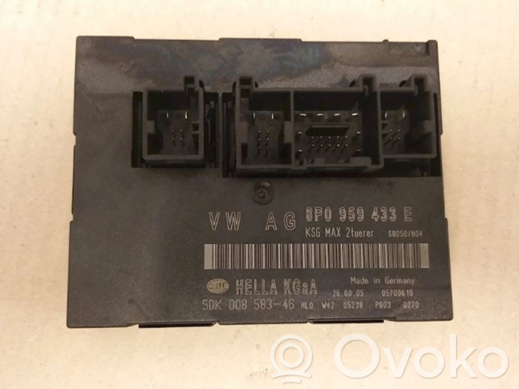 Moduł / Sterownik komfortu   8P959433E,8P959433E