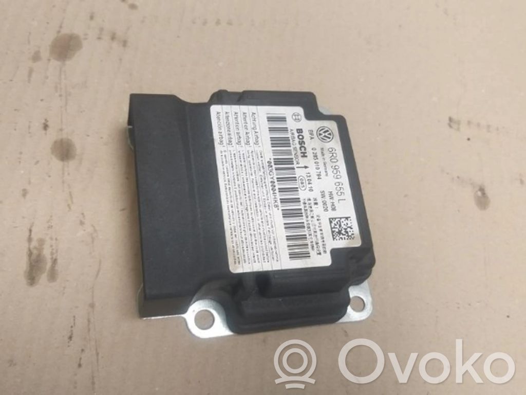 Volkswagen Polo V 6R Centralina/modulo airbag 