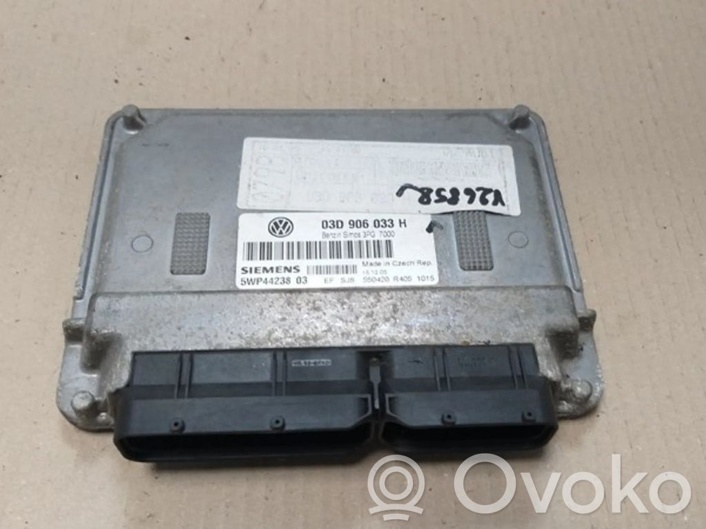 Engine control unit/module   03D906033H,5WP44238,03D906033H,5WP44238