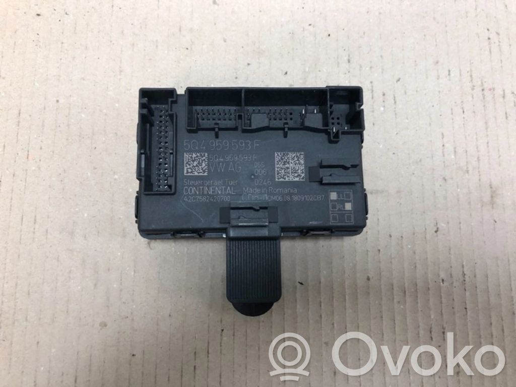 Volkswagen Golf VII Centralina/modulo chiusura centralizzata portiere