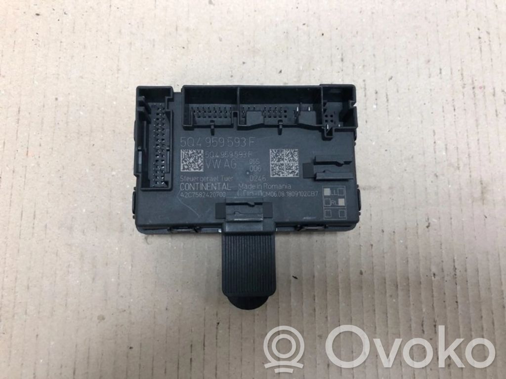 Volkswagen Golf VII Centralina/modulo chiusura centralizzata portiere