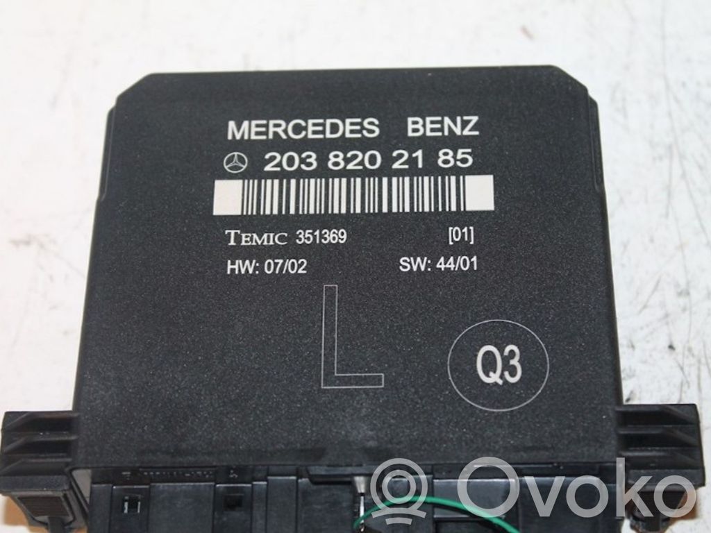 Mercedes-Benz C W203 Altre centraline/moduli