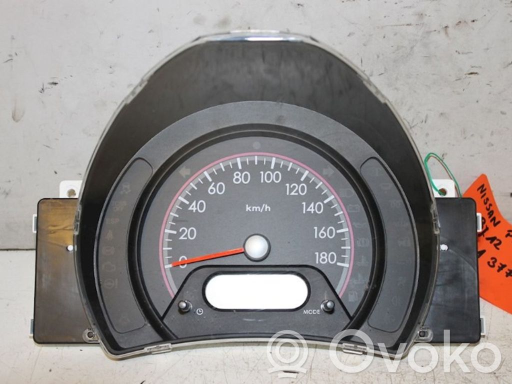 Nissan Pixo Vitezometru (grup de instrumente) 