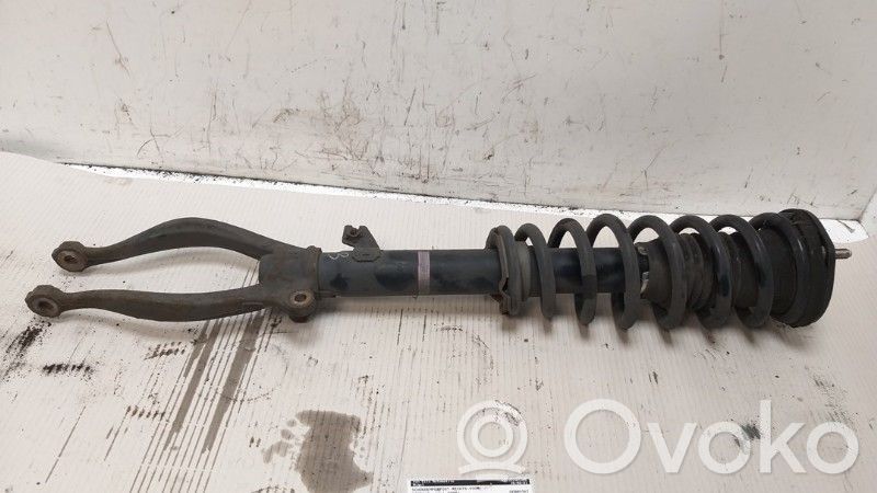 Amortiguador delantero con muelle espiral
