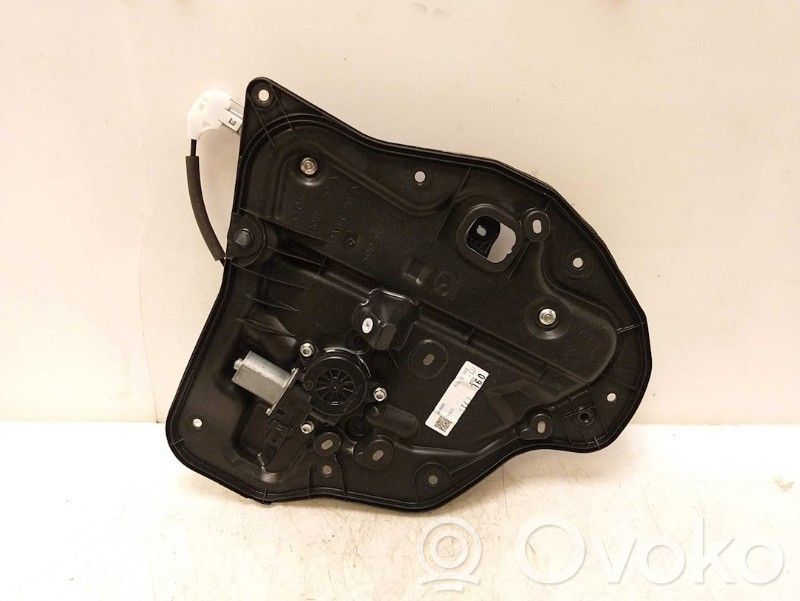Regulador manual de la ventanilla trasera   D09L7297XA,D09L7297XA