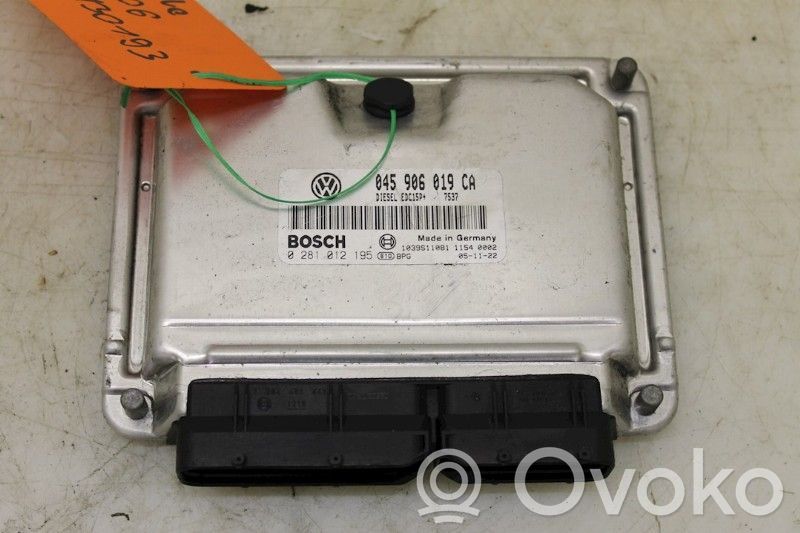 Unidad de control/módulo del motor   045906019CA,0281012195,0281012195,045906019CA