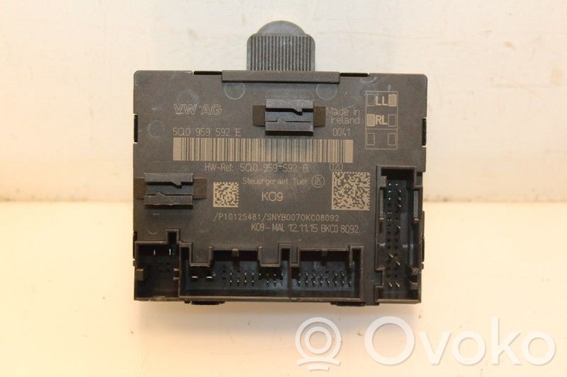 Volkswagen Cross Touran II Alte unități/module de control