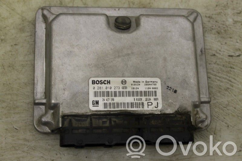 Unidad de control/módulo del motor   0281010273,24417198,0281010273,24417198